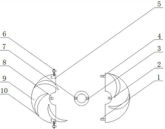 渣漿泵拆卸葉輪圖解